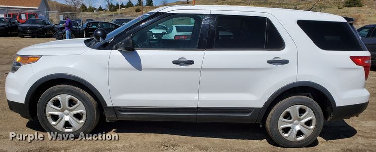 image for item GW9770 2013 Ford Explorer Police Interceptor  SUV