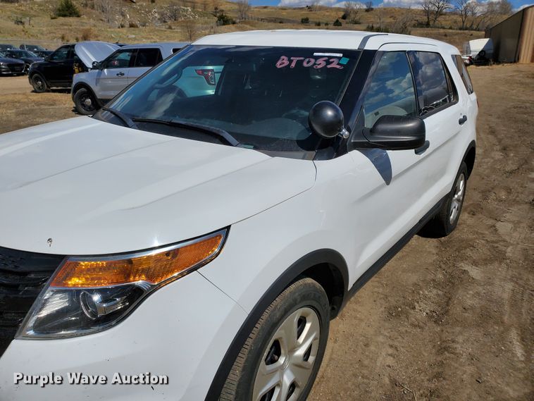 image for item GW9770 2013 Ford Explorer Police Interceptor  SUV
