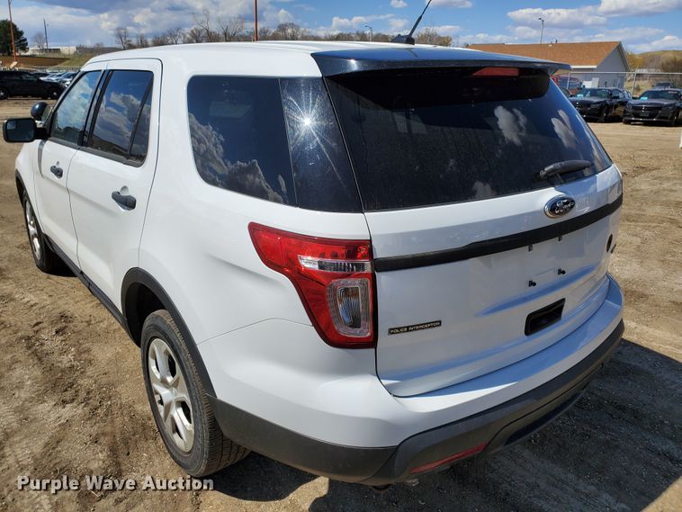 image for item GW9770 2013 Ford Explorer Police Interceptor  SUV