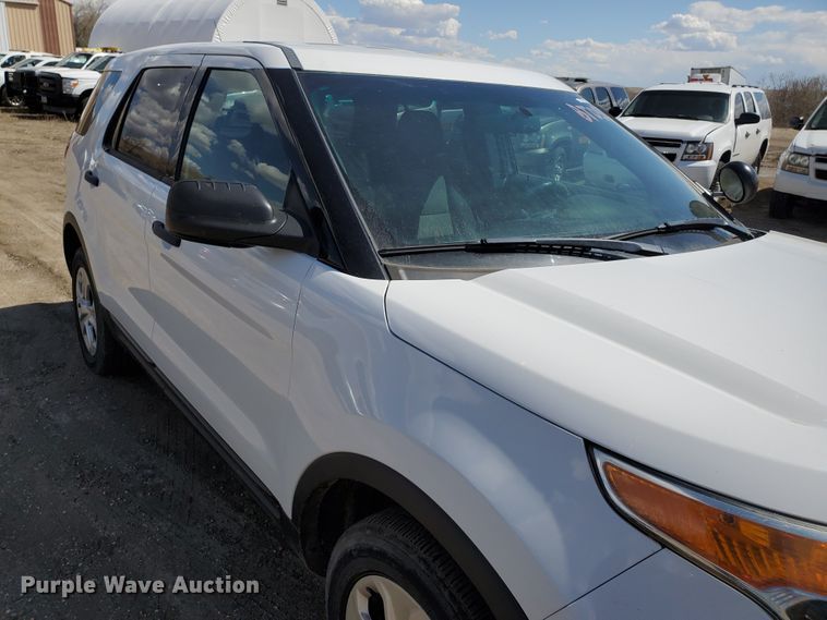 image for item GW9770 2013 Ford Explorer Police Interceptor  SUV