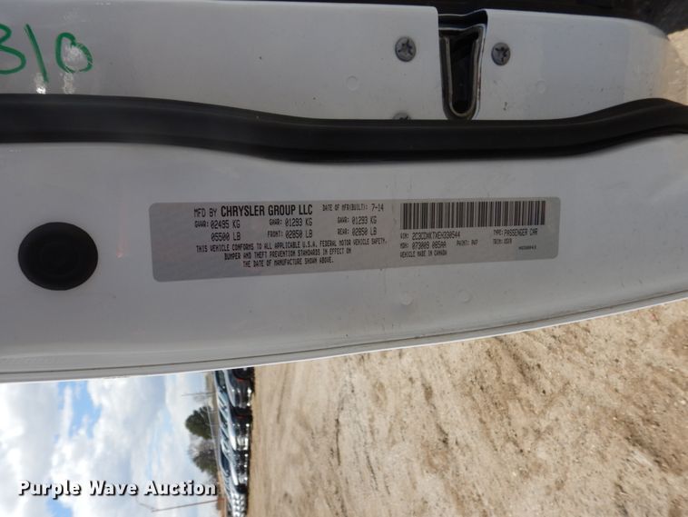 image for item GW9772 2014 Dodge Charger Police