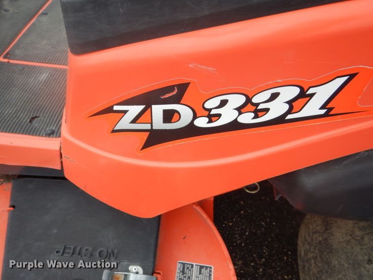 image for item GW9782 2010 Kubota ZD331LP ZTR lawn mower