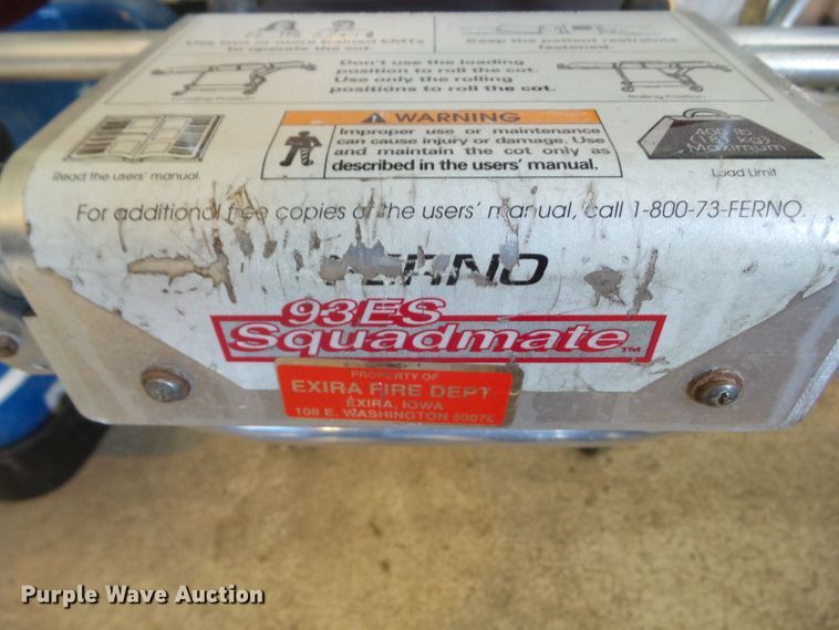 image for item GX9026 Squadmate 93ES stretcher