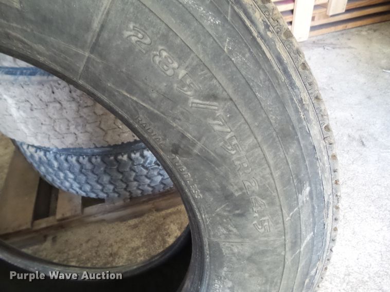 image for item GX9027 (7) Goodyear 285/75R24.5 tires