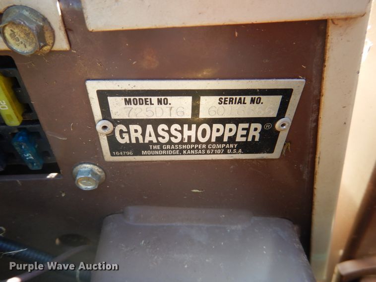 image for item GX9937 Grasshopper 725D ZTR lawn mower