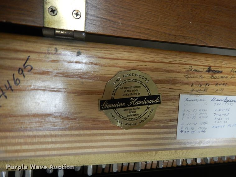 image for item HA9018 W.W. Kimball Co. hardwood piano