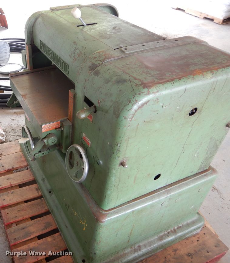 image for item HA9027 1976 Powermatic 180 planer