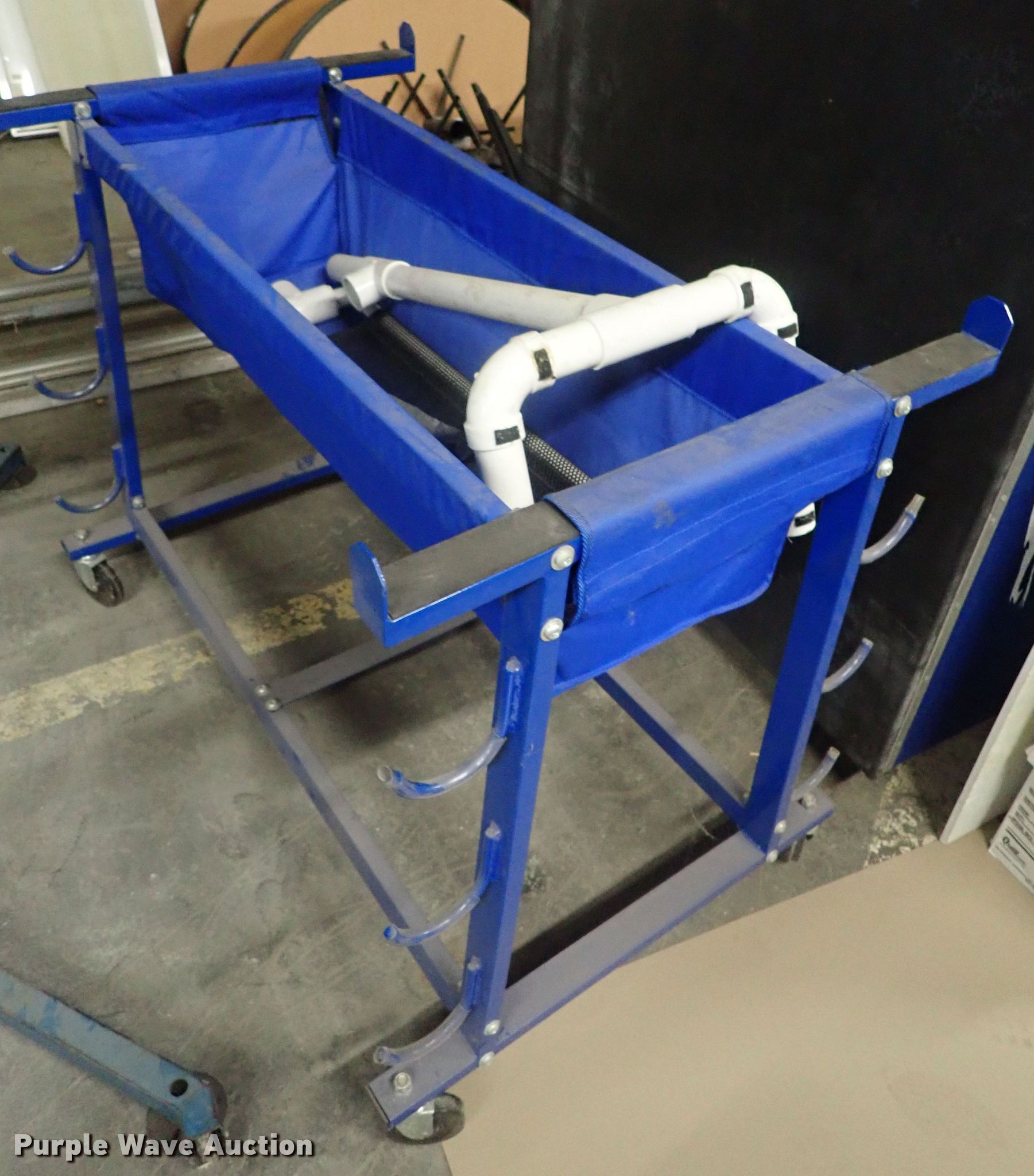 Toss Back Varsity 100 chalk cart in Halstead, KS Item GW9356 sold Purple Wave