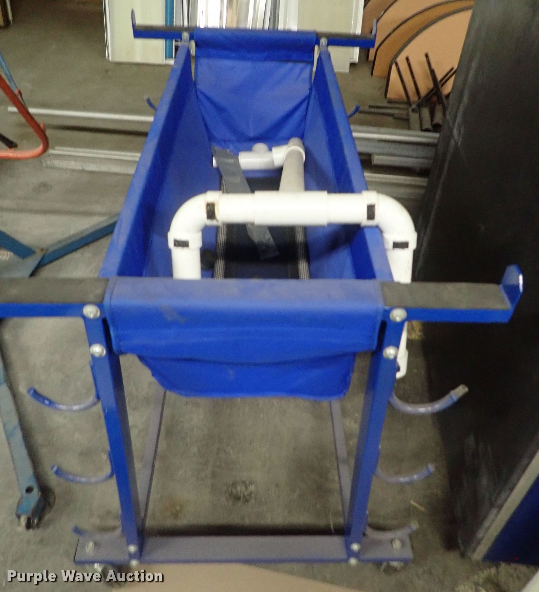 Toss Back Varsity 100 chalk cart in Halstead, KS Item GW9356 sold Purple Wave