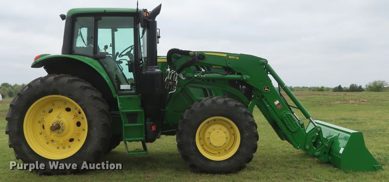 image for item DH0864 2017 John Deere 6175M MFWD tractor
