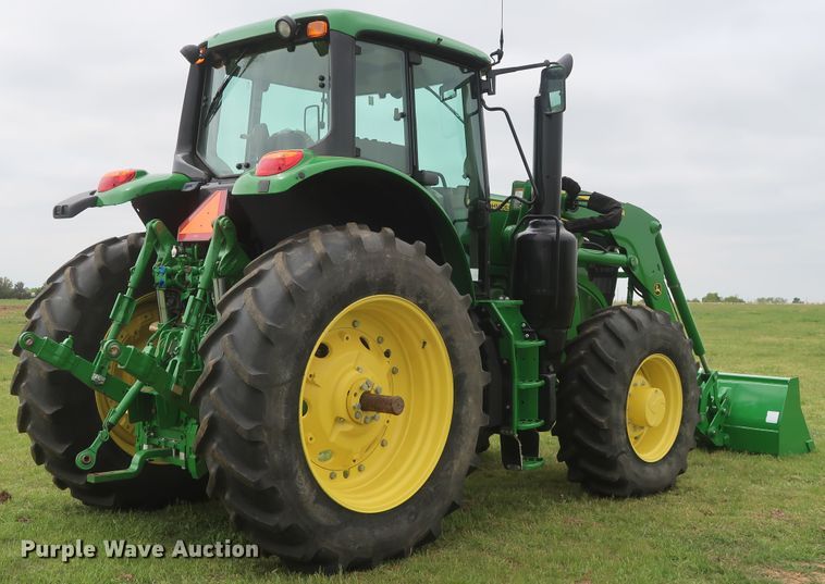 image for item DH0864 2017 John Deere 6175M MFWD tractor