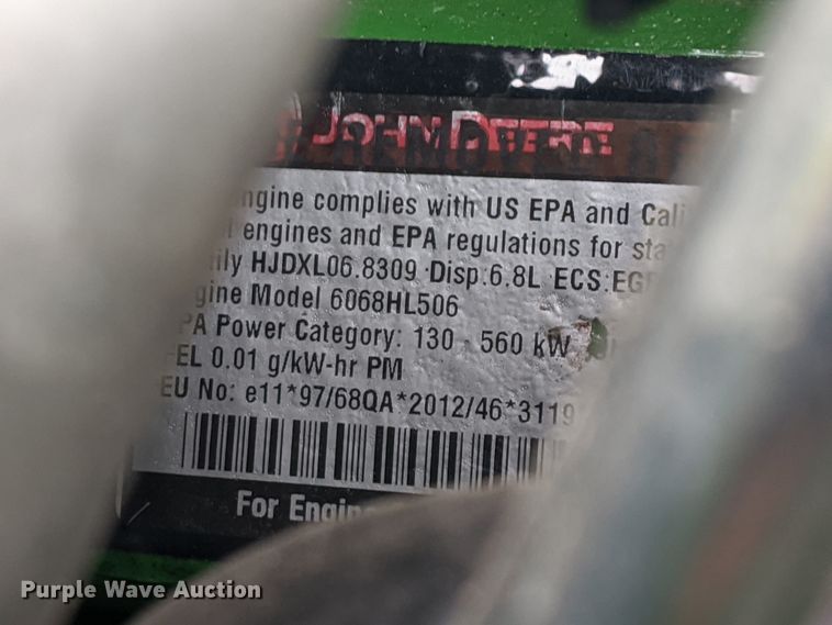 image for item DH0864 2017 John Deere 6175M MFWD tractor