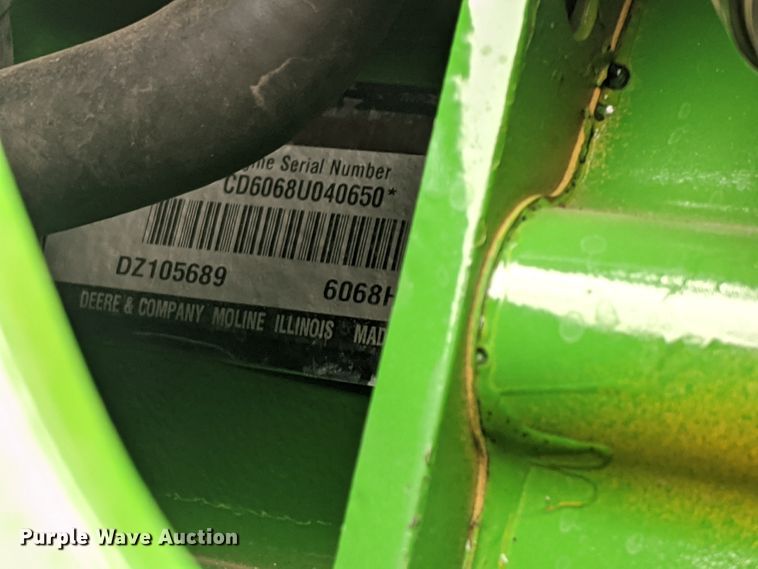 image for item DH0864 2017 John Deere 6175M MFWD tractor