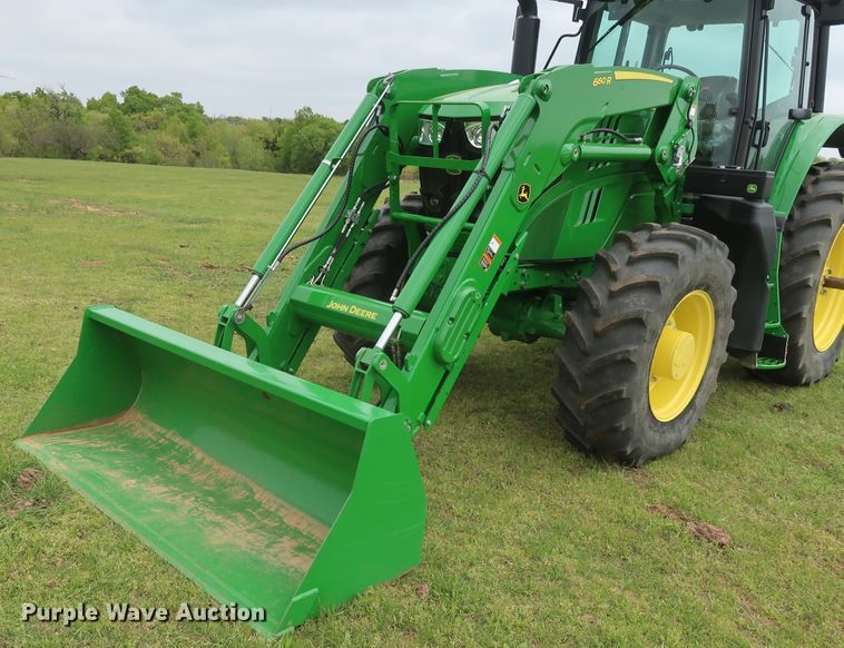 image for item DH0864 2017 John Deere 6175M MFWD tractor