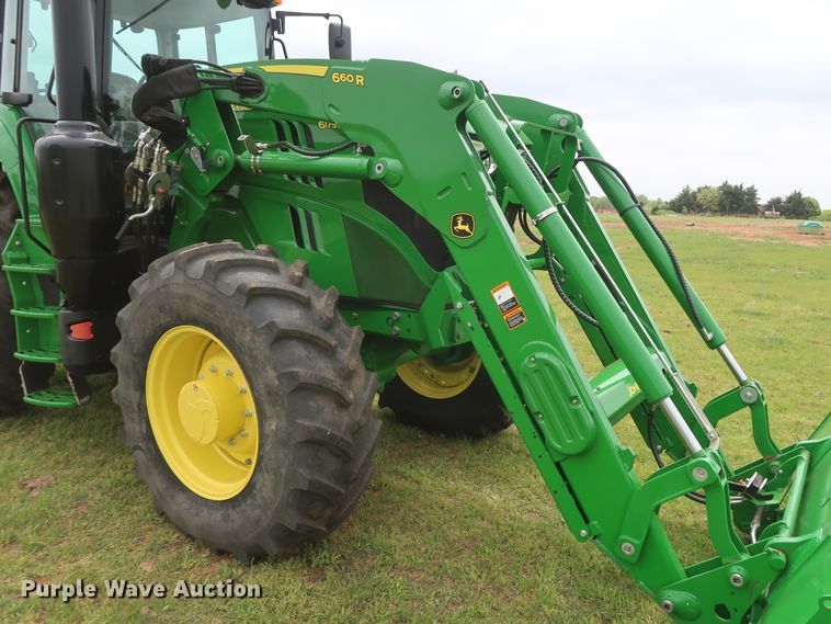 image for item DH0864 2017 John Deere 6175M MFWD tractor
