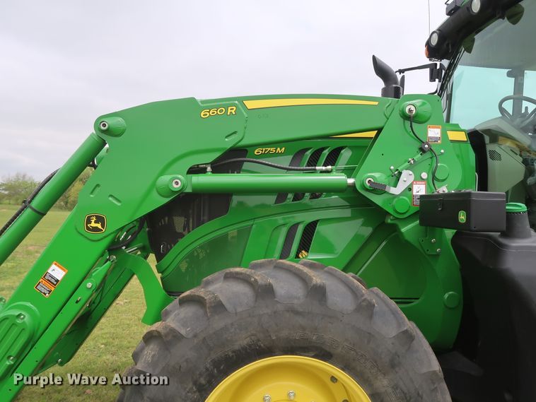 image for item DH0864 2017 John Deere 6175M MFWD tractor