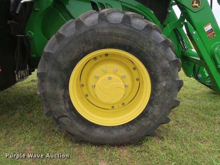 image for item DH0864 2017 John Deere 6175M MFWD tractor