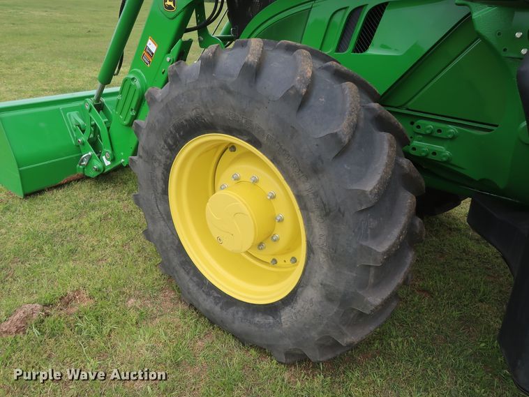 image for item DH0864 2017 John Deere 6175M MFWD tractor
