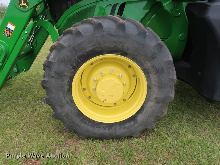 image for item DH0864 2017 John Deere 6175M MFWD tractor