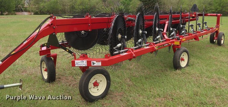 image for item DH0879 H&S BF1460 Hi-Capacity hay rake