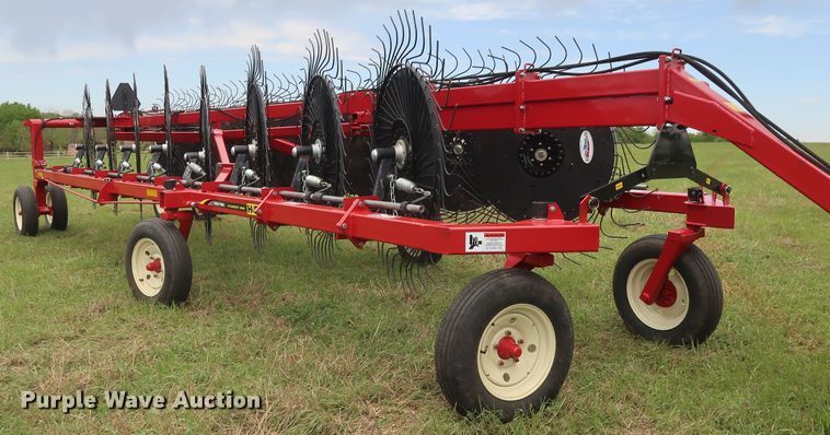 image for item DH0879 H&S BF1460 Hi-Capacity hay rake