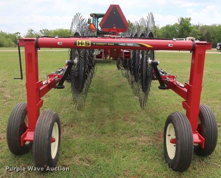 image for item DH0879 H&S BF1460 Hi-Capacity hay rake