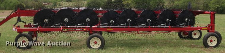 image for item DH0879 H&S BF1460 Hi-Capacity hay rake