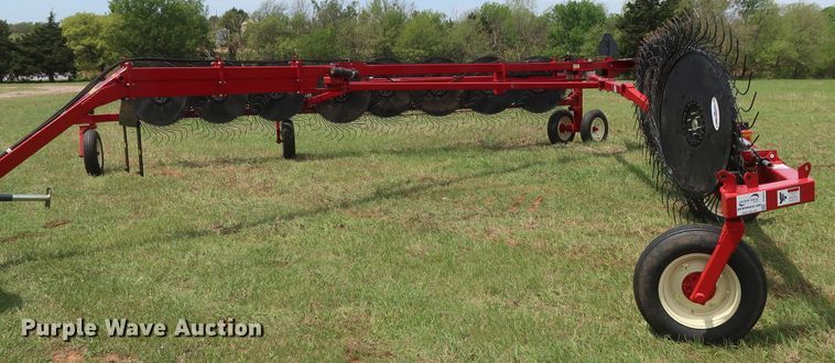 image for item DH0879 H&S BF1460 Hi-Capacity hay rake