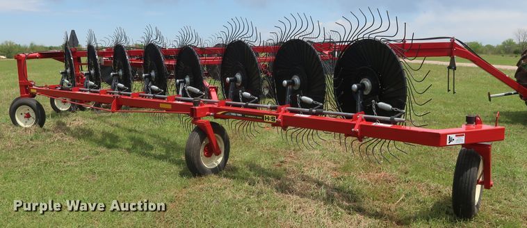 image for item DH0879 H&S BF1460 Hi-Capacity hay rake