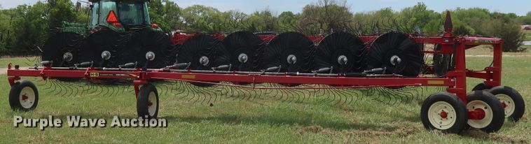 image for item DH0879 H&S BF1460 Hi-Capacity hay rake