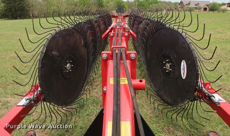 image for item DH0879 H&S BF1460 Hi-Capacity hay rake