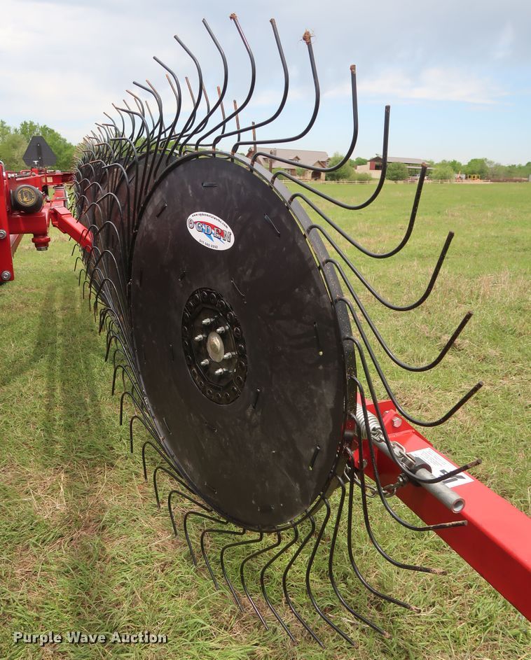 image for item DH0879 H&S BF1460 Hi-Capacity hay rake