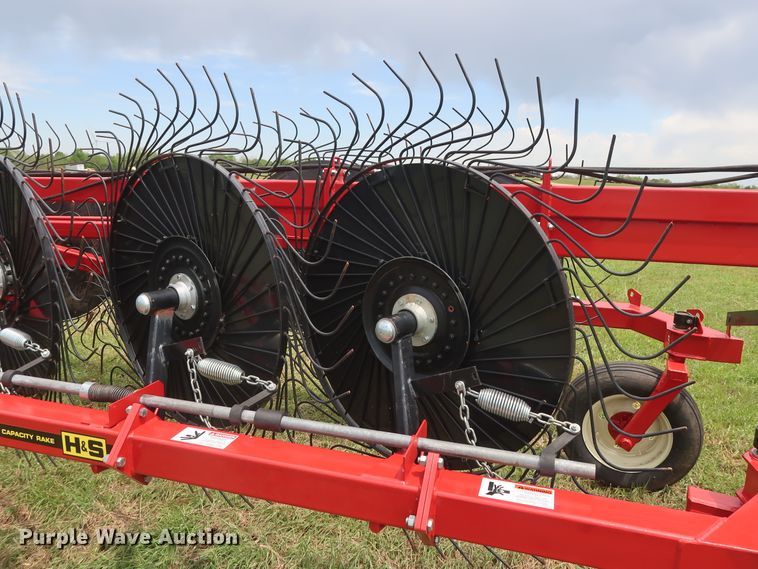 image for item DH0879 H&S BF1460 Hi-Capacity hay rake