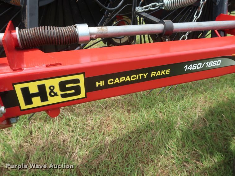 image for item DH0879 H&S BF1460 Hi-Capacity hay rake