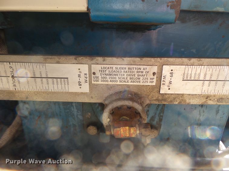 image for item DH7922 A&W 375 dynamometer