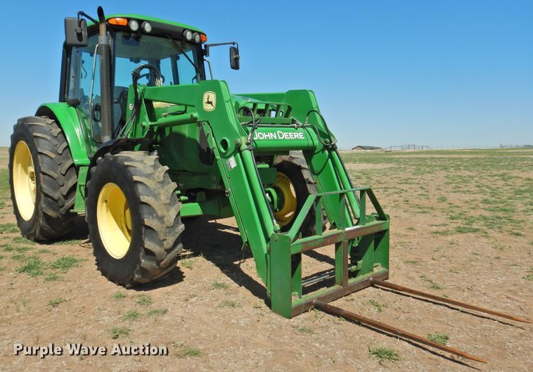 image for item DI0083 2005 John Deere 6420 MFWD tractor