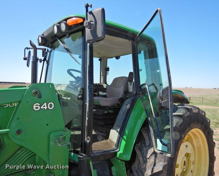 image for item DI0083 2005 John Deere 6420 MFWD tractor