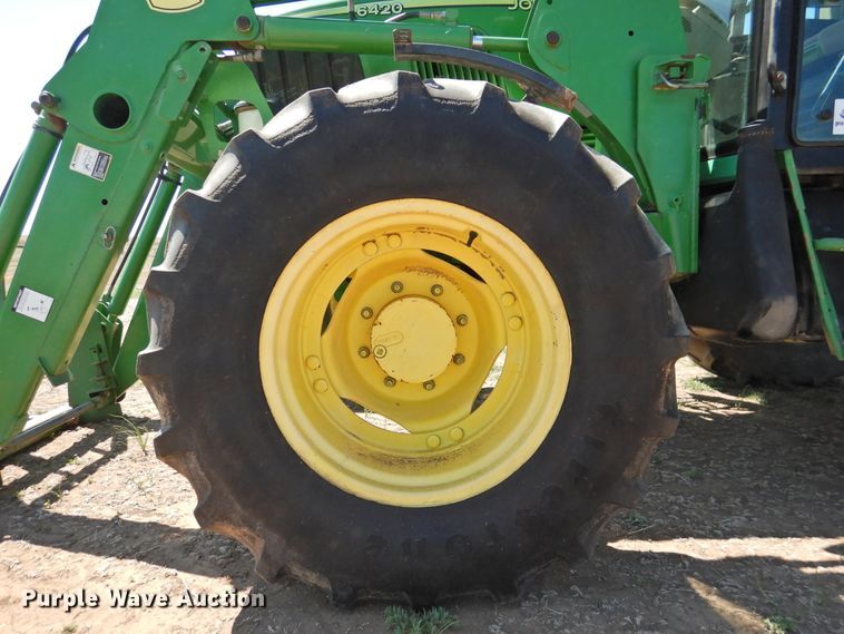 image for item DI0083 2005 John Deere 6420 MFWD tractor