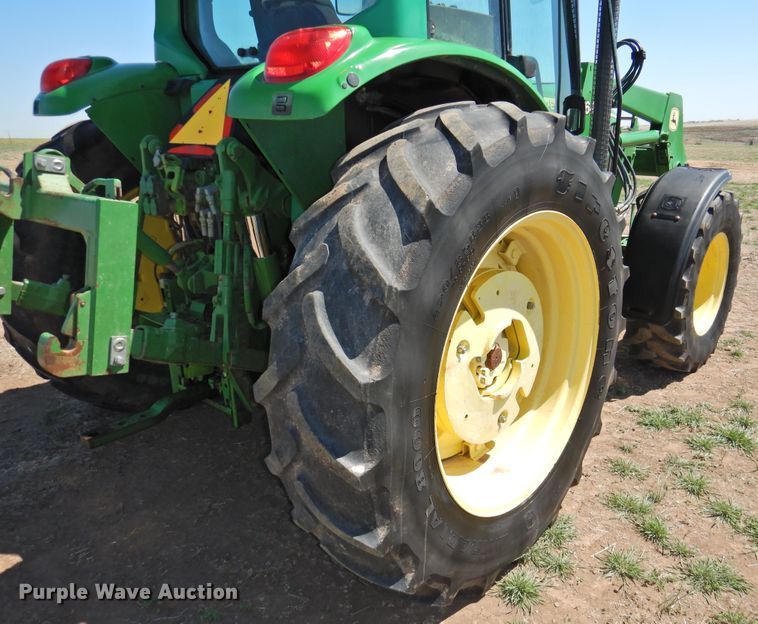 image for item DI0083 2005 John Deere 6420 MFWD tractor