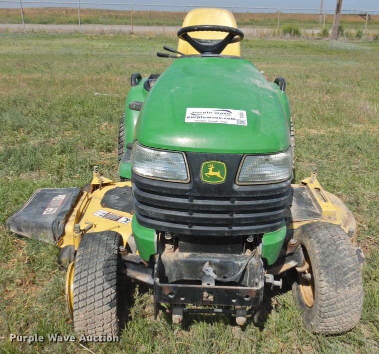 image for item DI0091 John Deere X495 lawn mower