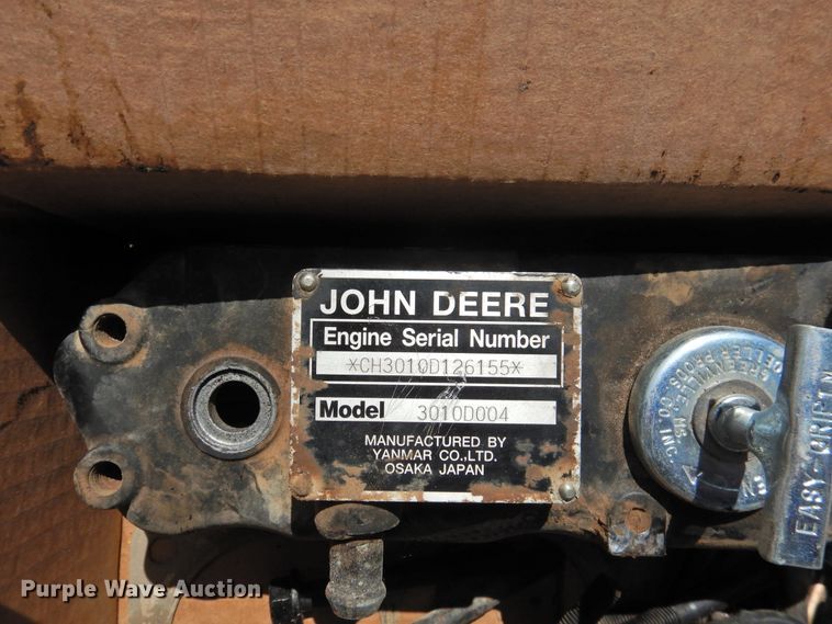 image for item DI0091 John Deere X495 lawn mower