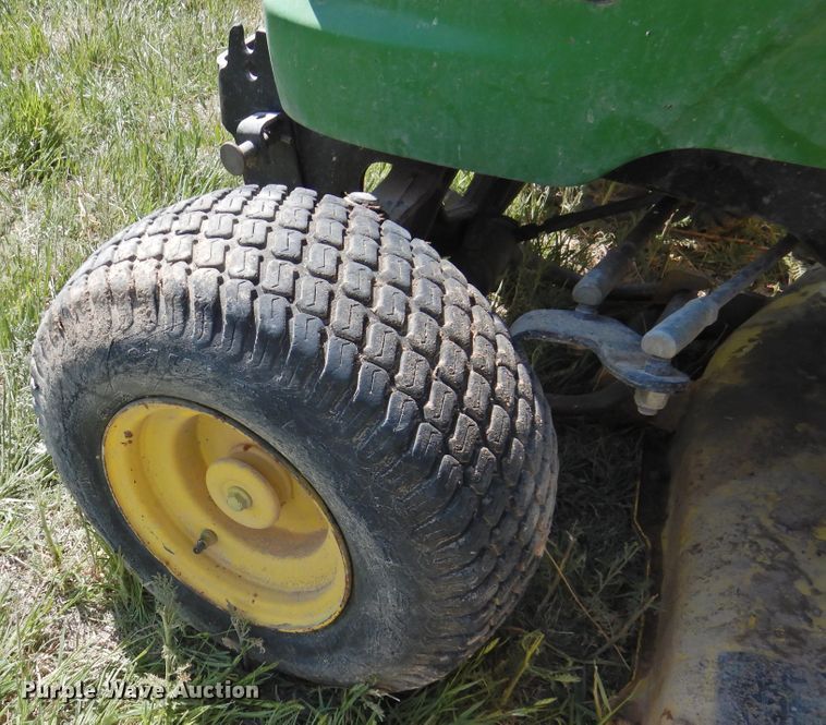 image for item DI0091 John Deere X495 lawn mower