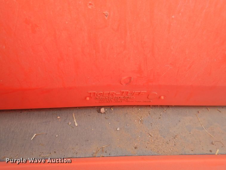 image for item DI0094 Approximately 312 Tiger-Tuff conveyor buckets with conveyor belt