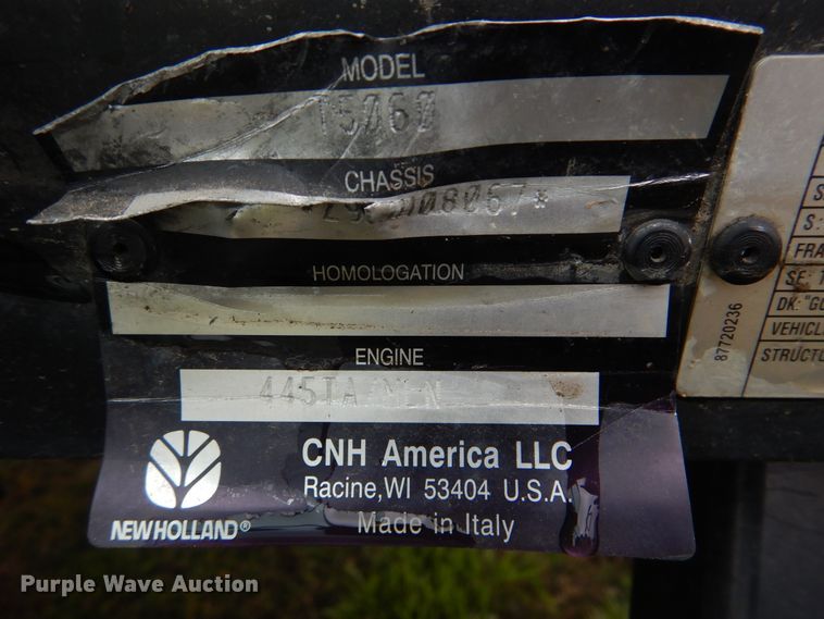 image for item GF9166 2010 New Holland T5060 tractor