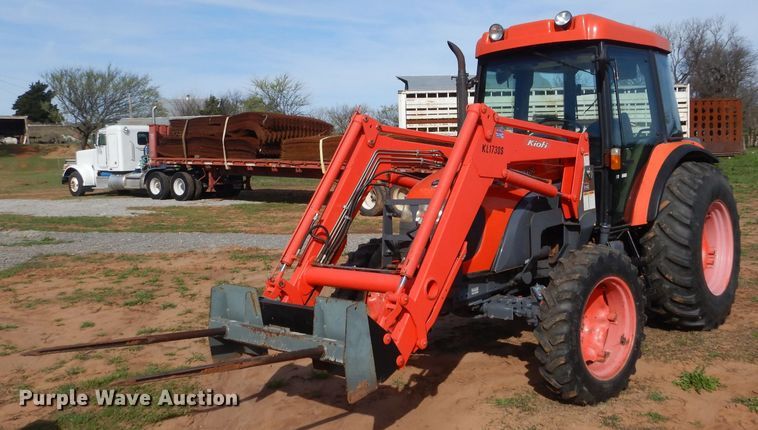 image for item GK9125 2007 Kioti DK65S MFWD tractor