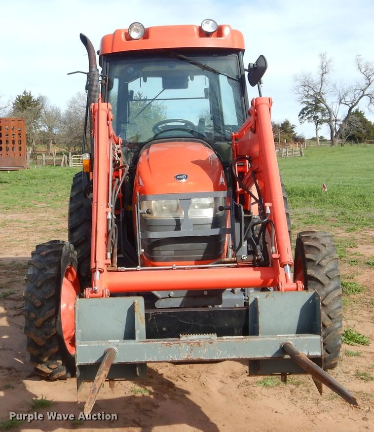 image for item GK9125 2007 Kioti DK65S MFWD tractor