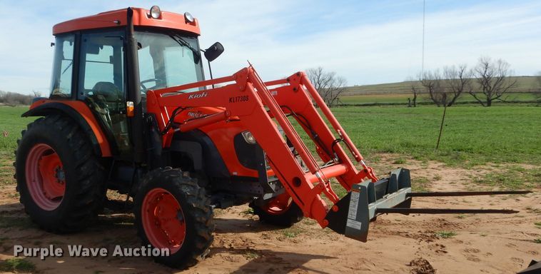 image for item GK9125 2007 Kioti DK65S MFWD tractor