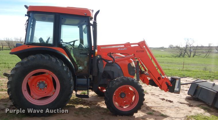 image for item GK9125 2007 Kioti DK65S MFWD tractor