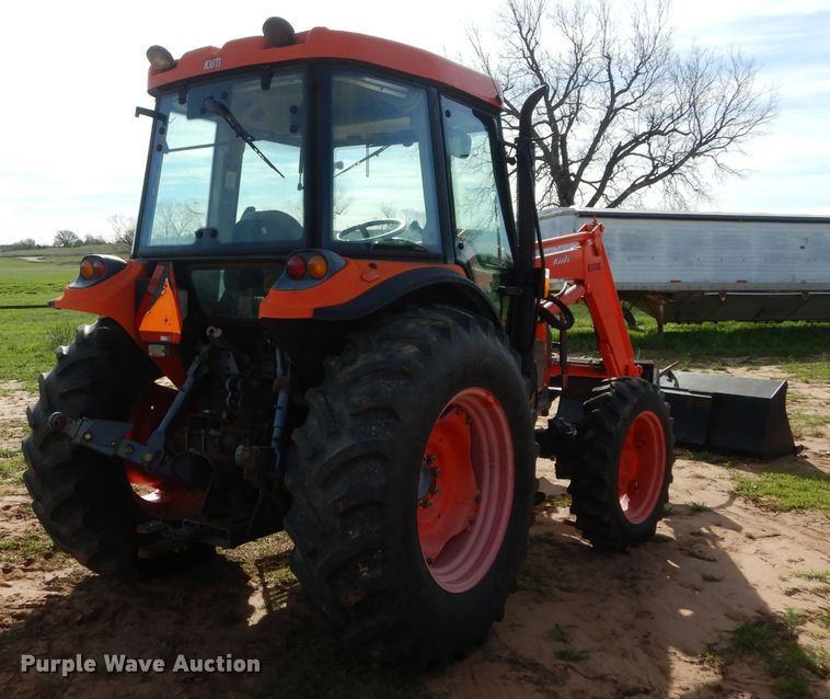 image for item GK9125 2007 Kioti DK65S MFWD tractor