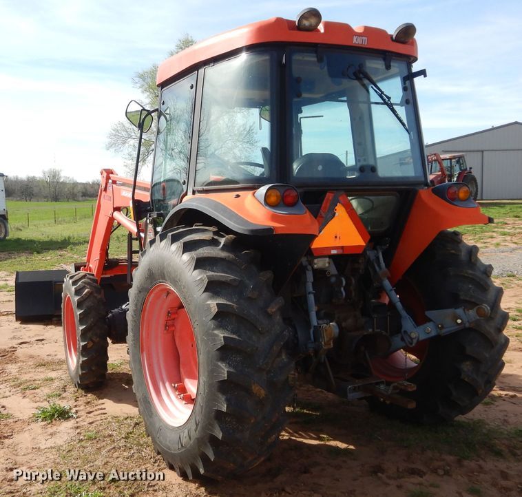 image for item GK9125 2007 Kioti DK65S MFWD tractor
